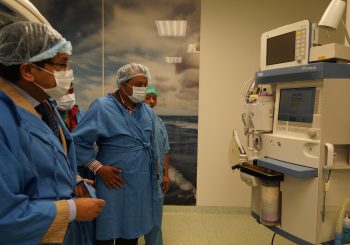 एचओटीसीमा दुई वटा मोडुलर अप्रेसन थिएटर