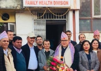 परिवार स्वास्थ्यका निर्देशक डा.केसीको विदाई