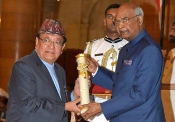 डा सन्दुक रुइतले ग्रहण गरे भारतको प्रतिष्ठित पद्मश्री