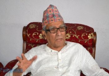 राष्ट्रकवि घिमिरेको स्वास्थ्यमा सुधार