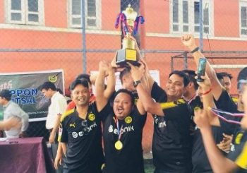 एप्पोन कप फुटवलको उपाधि एप्पल फर्मास्विटिकल्सलाई