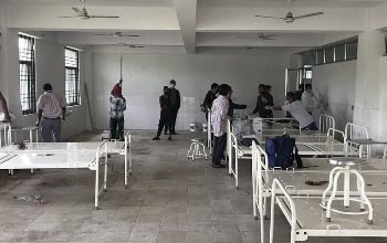 बीपी कोइराला स्वास्थ्य विज्ञान प्रतिष्ठानमा सय शैय्याको कोरोना उपचार केन्द्र
