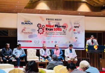 चितवनमा बैसाख ९ देखि ११ सम्म  हुने ‘नेपाल फर्मा एक्स्पो–२०२२’ मा १६० वटा औषधि उद्योग सहभागी हुने