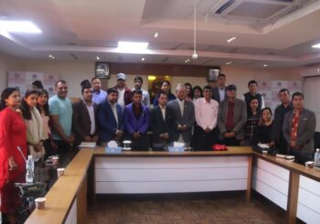 स्वास्थ्य प्रणाली सुधार्न स्वास्थ्य पत्रकारहरुको भूमिका महत्वपूर्ण : स्वास्थ्य मन्त्री बस्नेत