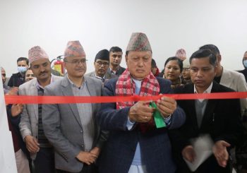 वीरमा आयो स्तन क्यान्सर परिक्षण गर्ने मेमोग्राफी, स्वास्थ्य मन्त्रीले गरे उदघाटन
