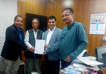सूर्तिजन्य पदार्थमा कर बढाउन माग गर्देै स्वास्थ्य मन्त्रीलाई ज्ञापन पत्र