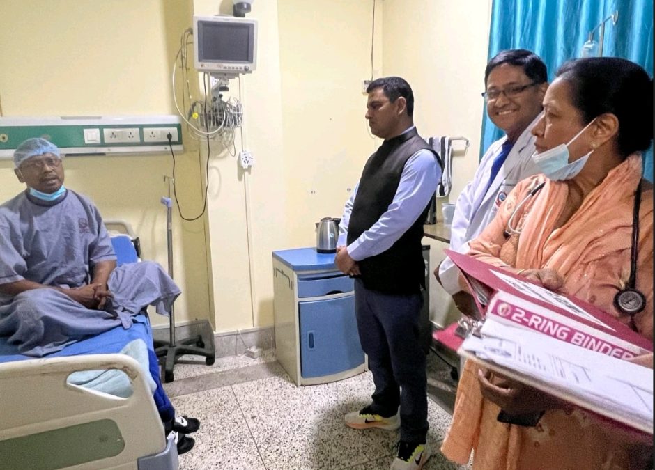 डा. पुकारको नेतत्वमा नेपालमै एकै व्यक्तिमा तेस्रोपटक मिर्गौला प्रत्यारोपण