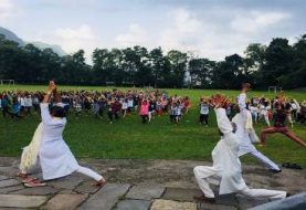 चौथो अन्तर्राष्ट्रिय योग दिवस देशैभर मनाइदै