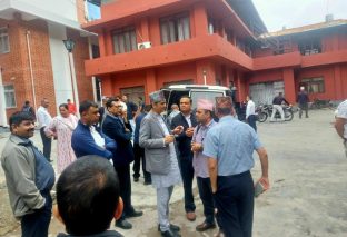 जलेर खरानी भएपछि ‘एनएचआरसी ’ मा शरणार्थी बन्यो स्वास्थ्य मन्त्रालय