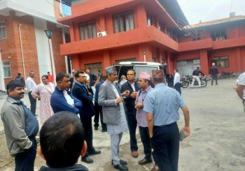 जलेर खरानी भएपछि ‘एनएचआरसी ’ मा शरणार्थी बन्यो स्वास्थ्य मन्त्रालय