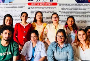 नर्स ज्योति रानाभाटले नर्सिङ परिषद् परिसरमै सुरु गरिन् सत्याग्रह