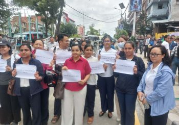 इन्टर्न चिकित्सकको आन्दोलन कायमै, माग पूरा नभएसम्म आन्दोलन नरोकिने