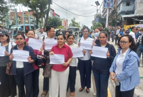 इन्टर्न चिकित्सकको आन्दोलन कायमै, माग पूरा नभएसम्म आन्दोलन नरोकिने